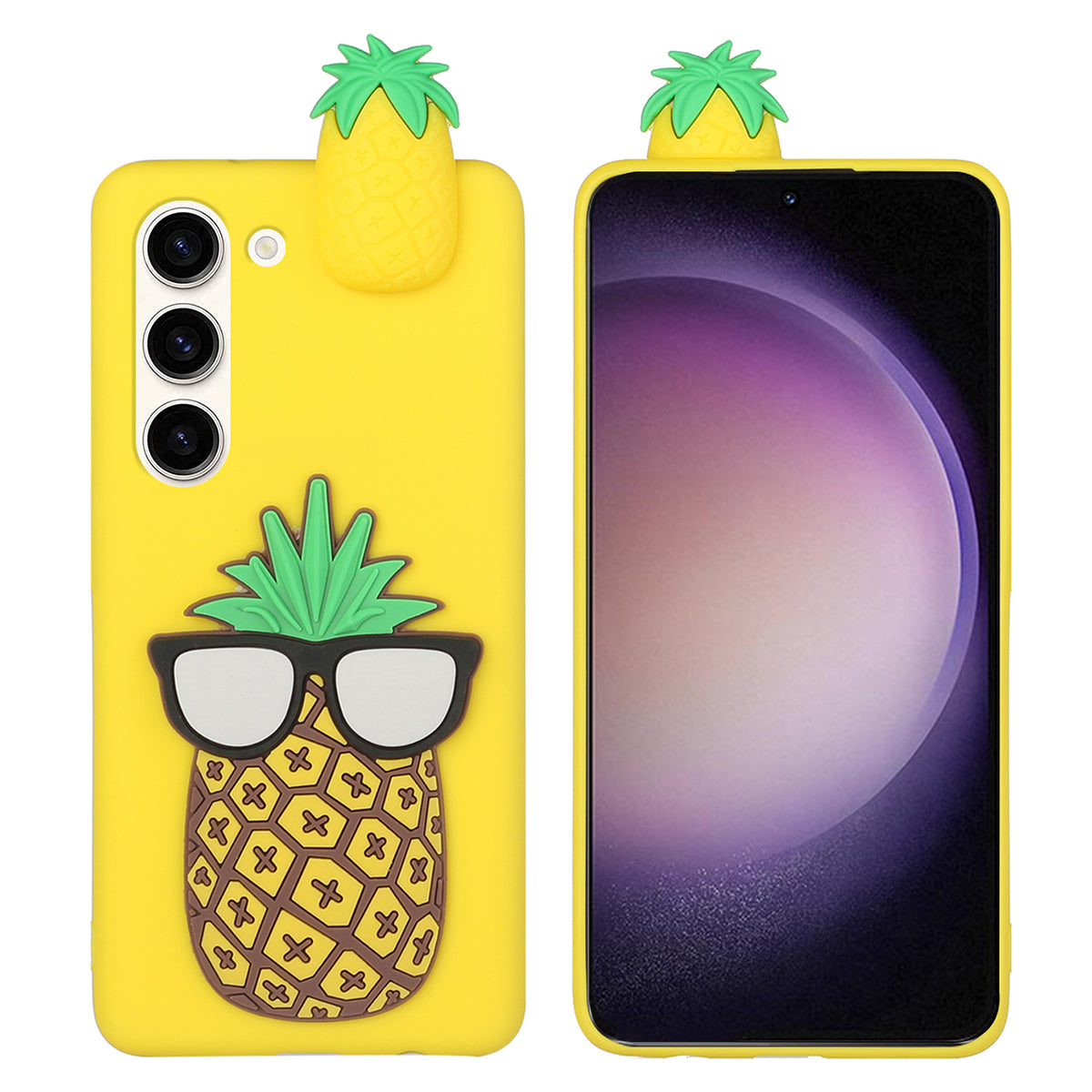 YX Series 3D Cute Cartoon Phone Case for Samsung Galaxy S23 TPU Silicone Shockproof Protection Cover YX Series 3D Cute Cartoon Phone Case for Samsung Galaxy S23 TPU Silicone Shockproof Protection Cover